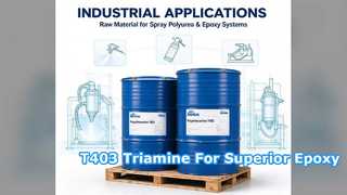 Triamina de polieteramina T403 para adhesivos epoxi industriales
