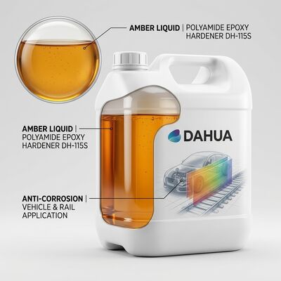 Buen precio DH-115S Polyamide Epoxy Hardener for Vehicle Rail Anti-Corrosion Coating en línea